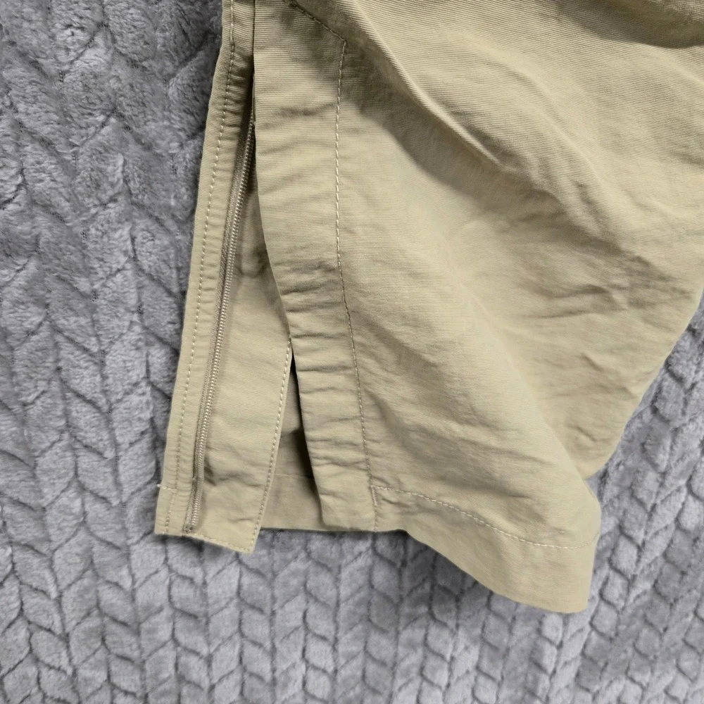 The North Face Paramount Mens Tan Convertible Hiking‎ Pants Size 34 Trail Belted